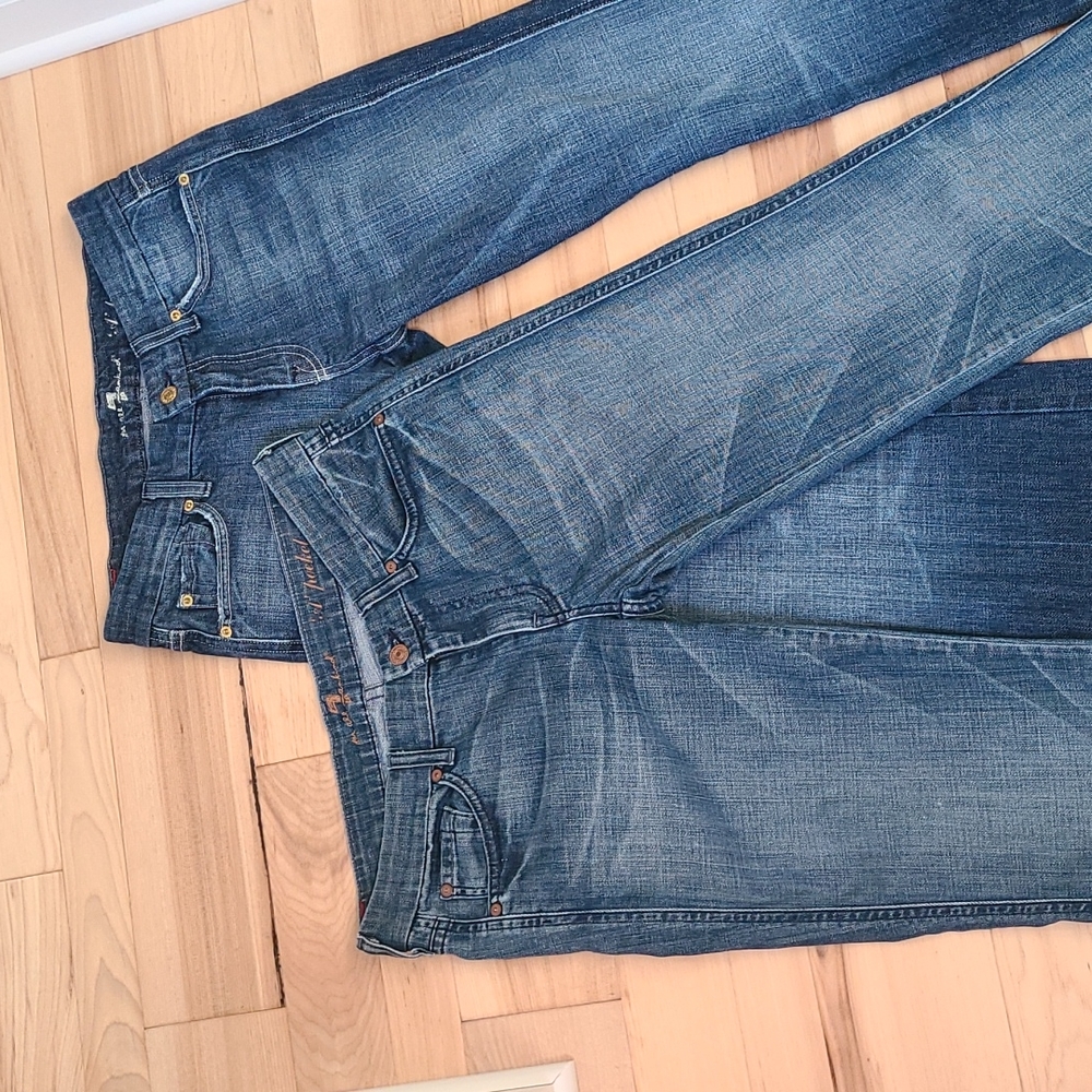 2 pairs - 7 For All Mankind jeans